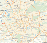 Список районов обслуживания